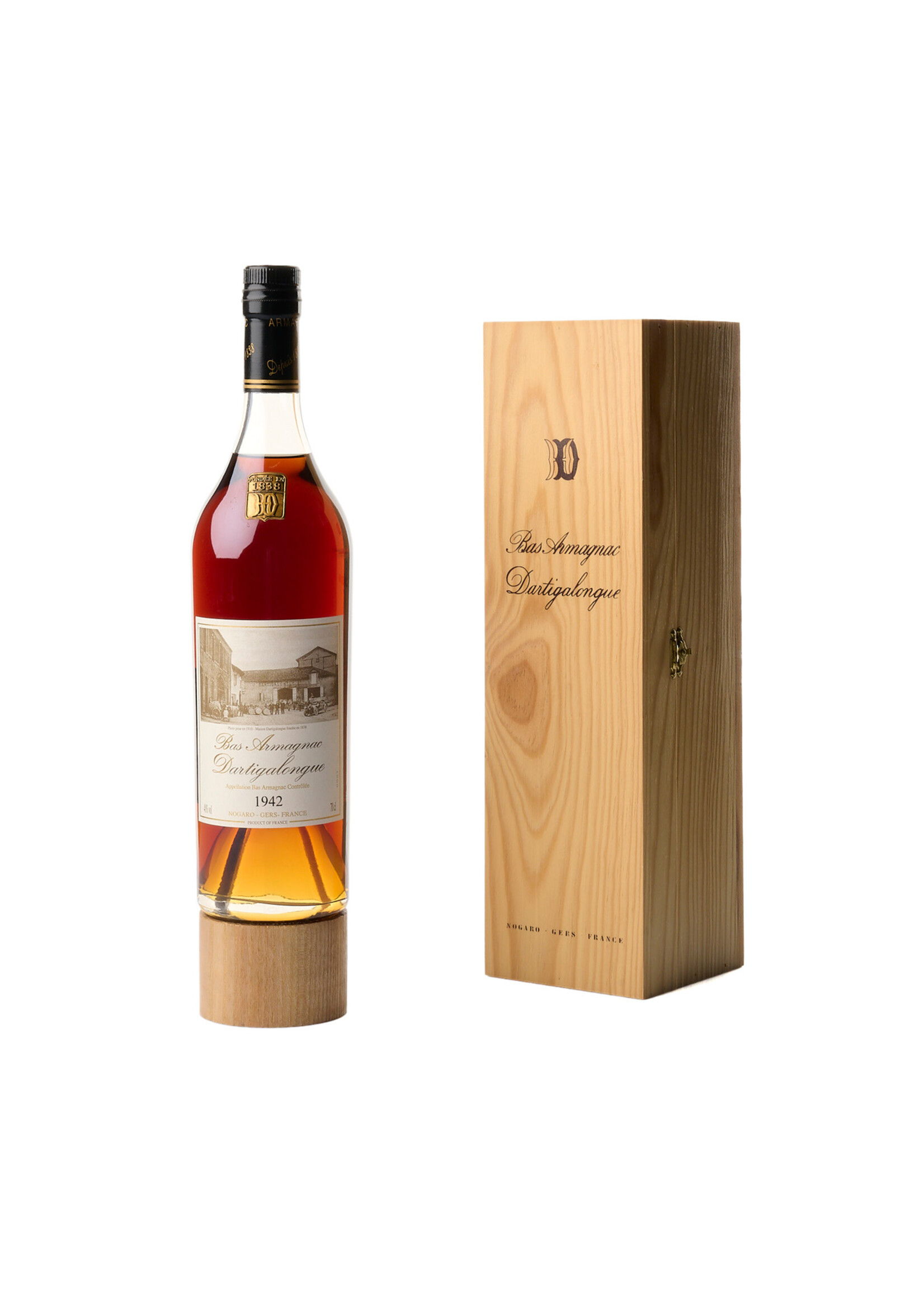 Dartigalongue Dartigalongue Bas-Armagnac 1942 Bottled in 2014 70cl