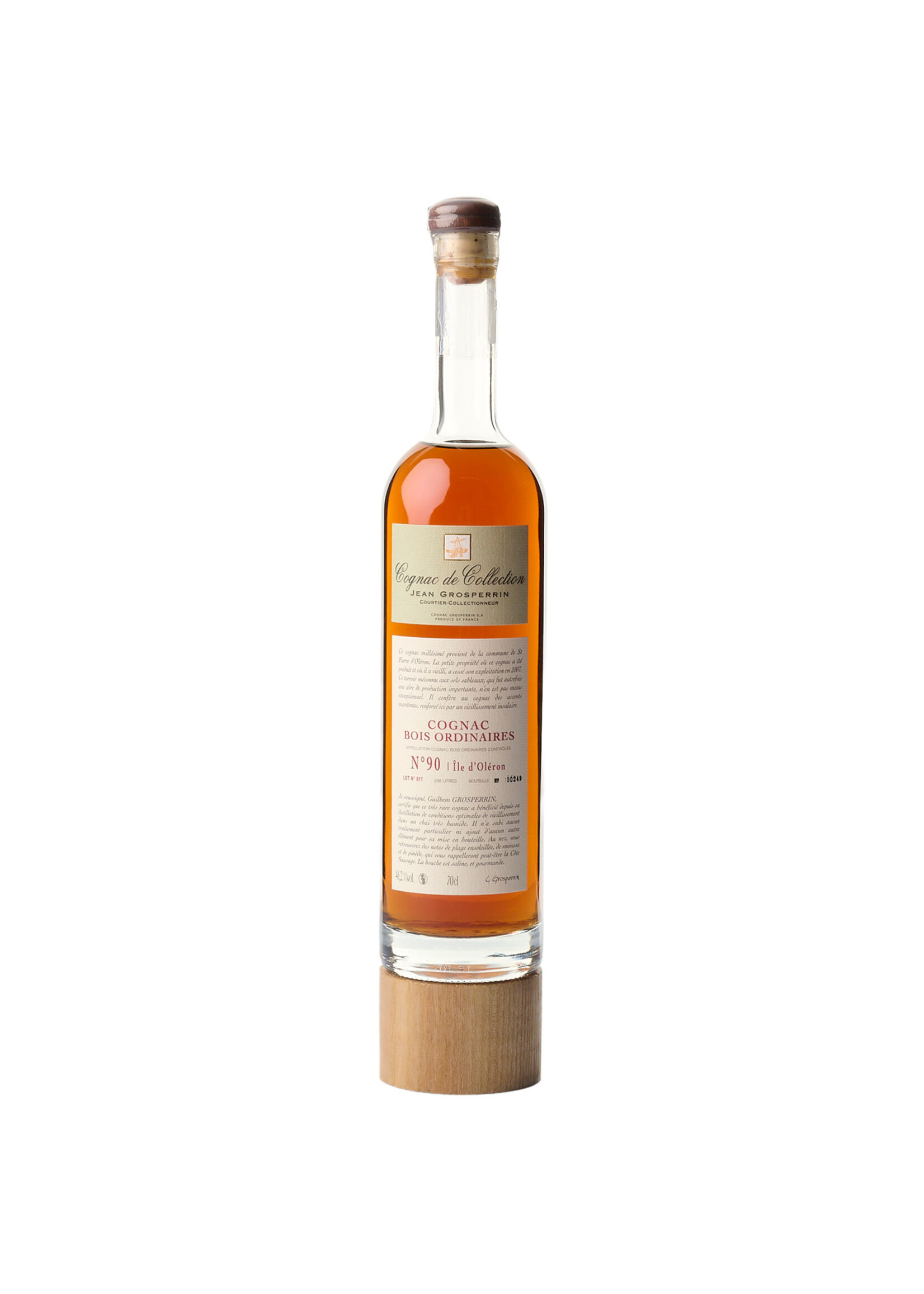 Jean Grosperrin Jean Grosperrin Cognac Bois Ordinaires N°90 Île d'Oléron 70cl