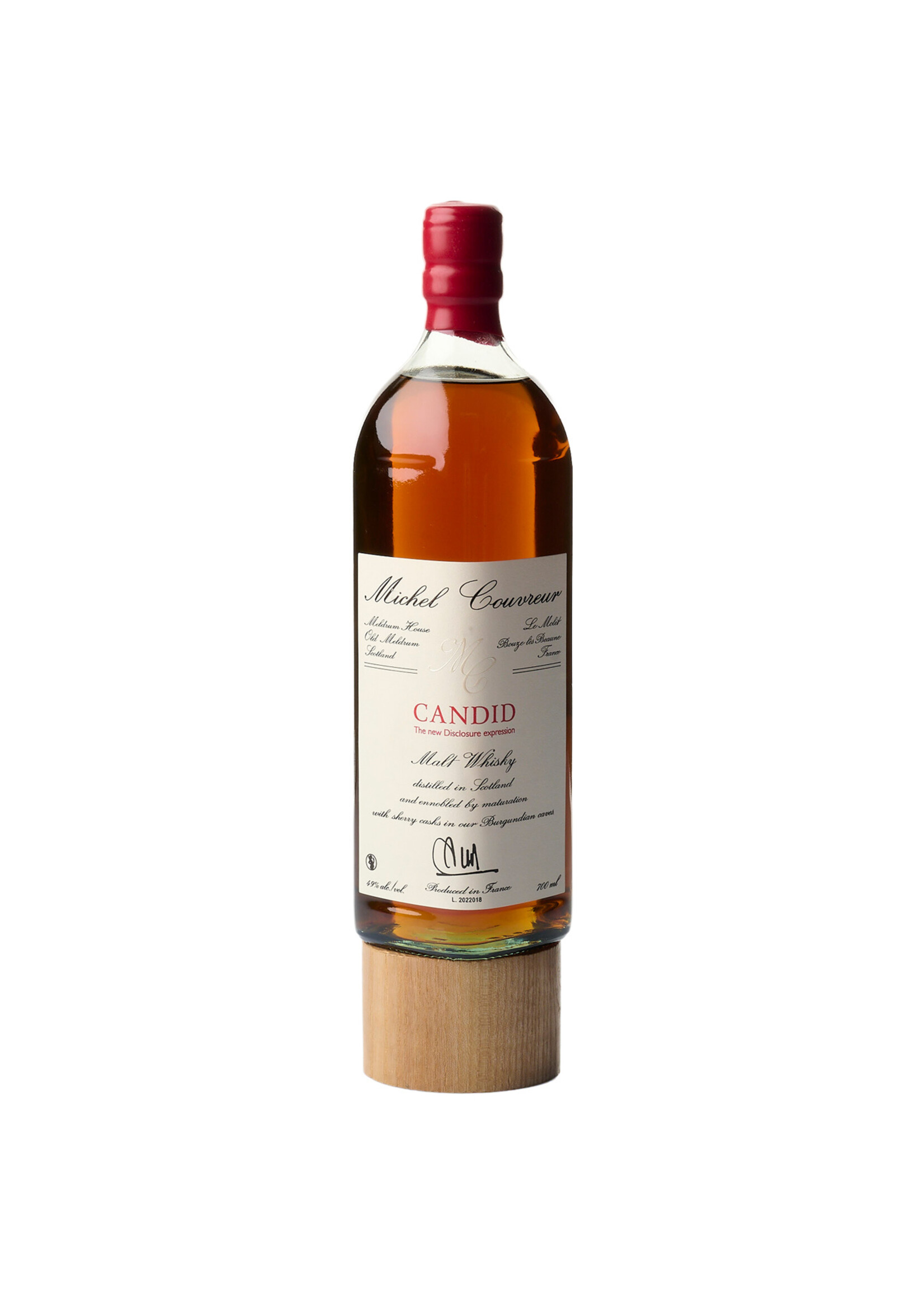 Michel Couvreur Michel Couvreur Candid Malt Whisky 70cl