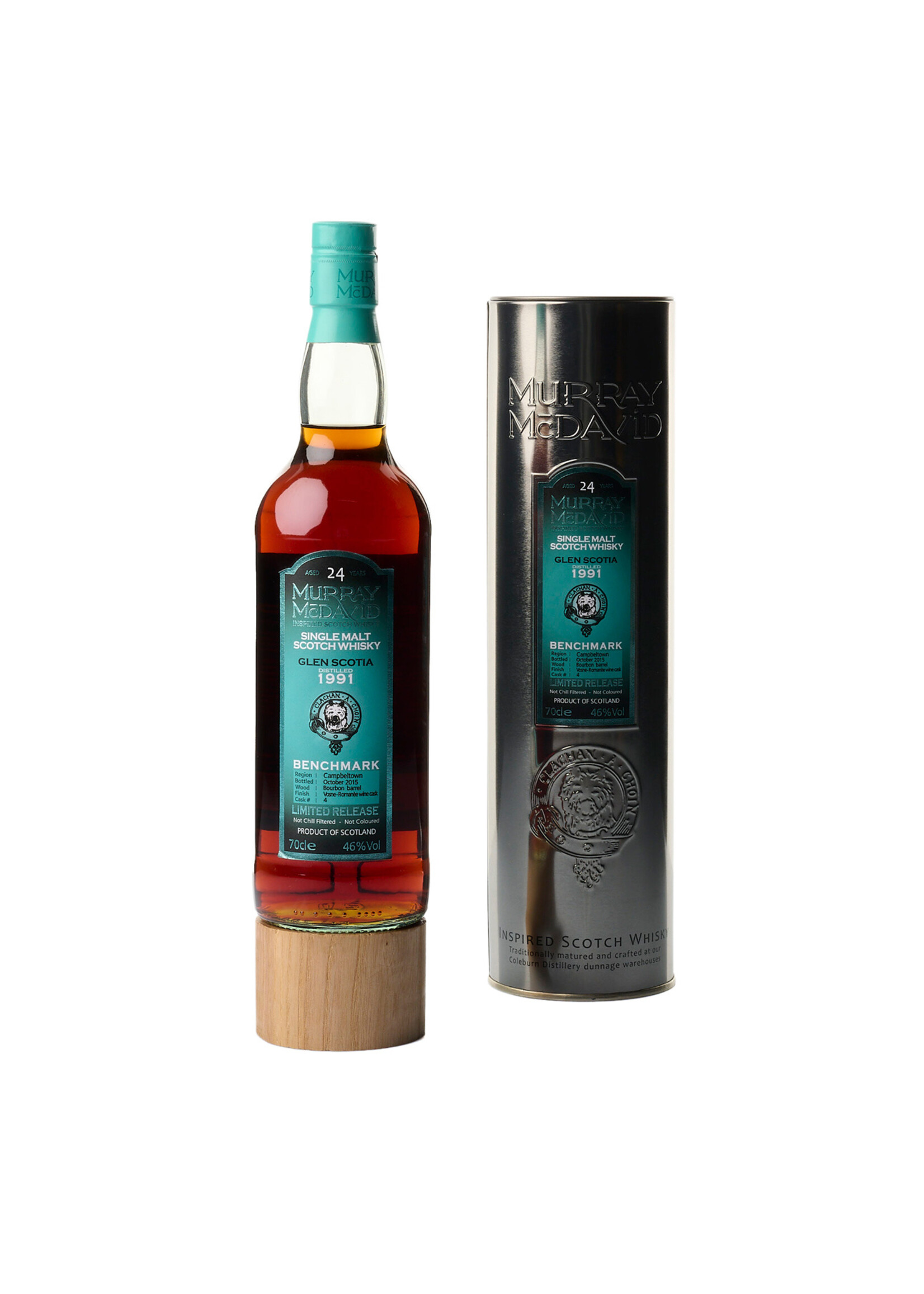 Murray Mcdavid Murray Mcdavid Glen Scotia 24 Years Old Single Malt Scotch Whisky 1991 70cl