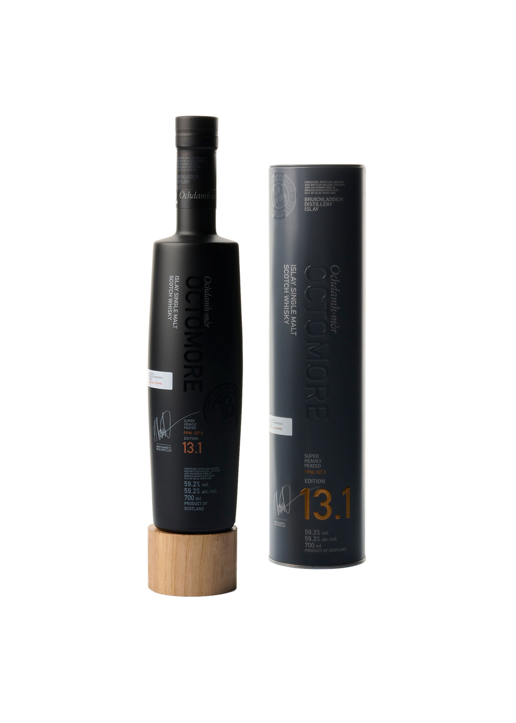 Bruichladdich Distillery Islay Octomore Edition 13.1 Super Heavily Peated Single Malt Scotch Whisky 2015 70cl