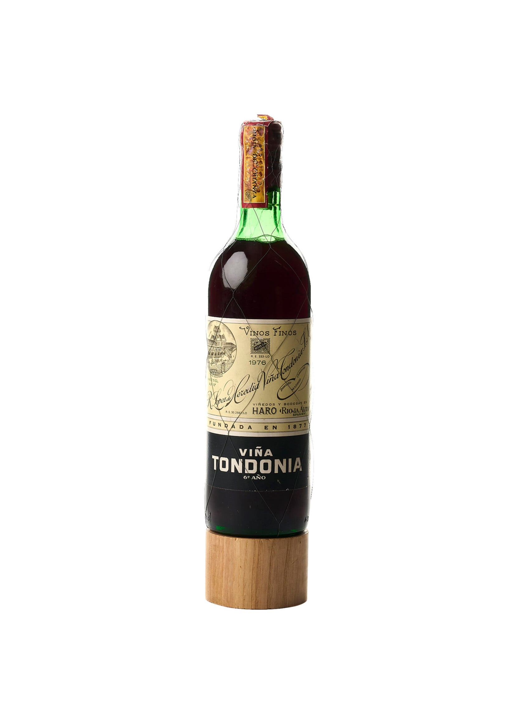 Bodegas Lopez Heredia R. Lopez de Heredia Viña Tondonia 6° año Rioja 1976 75cl