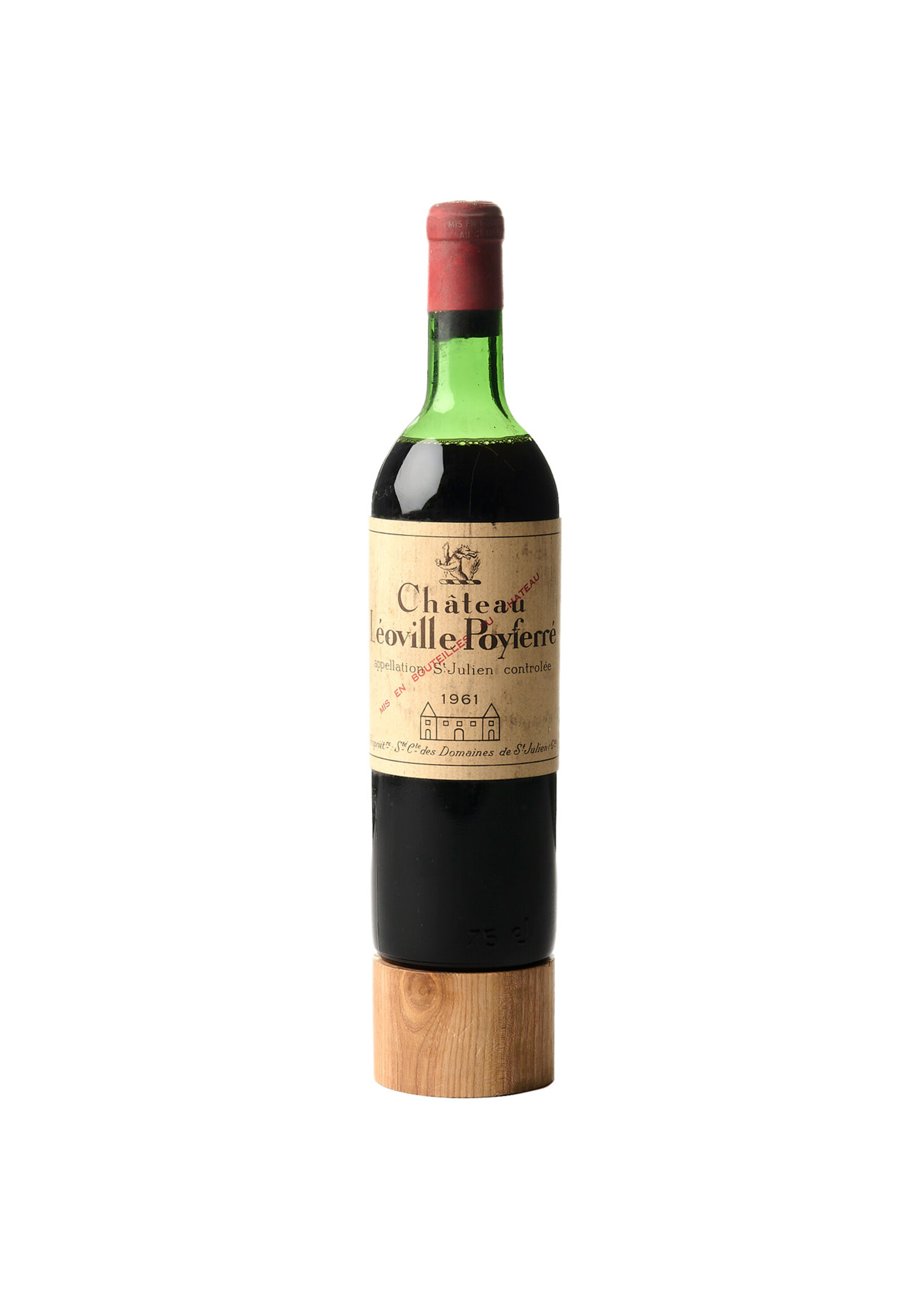 Château Léoville Poyferré Saint-Julien Château Léoville Poyferré 1961 75cl