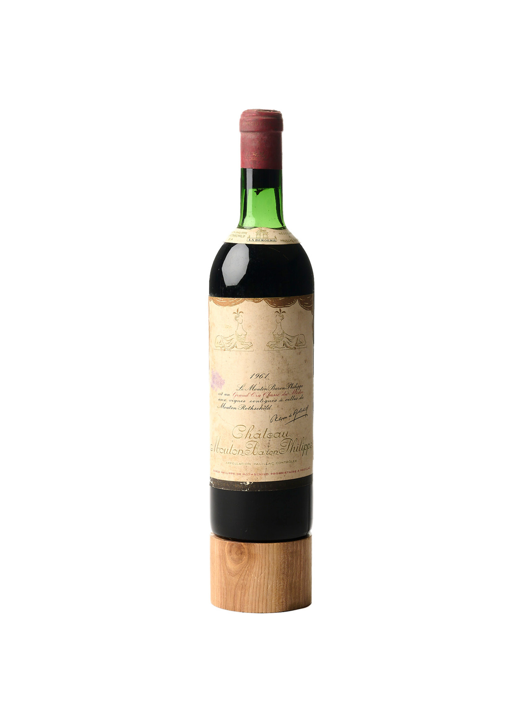 Château Mouton Baron Philippe de Rothschild Château Mouton Baron Philippe de Rothschild (Château d'Armailhac) 1961 75cl