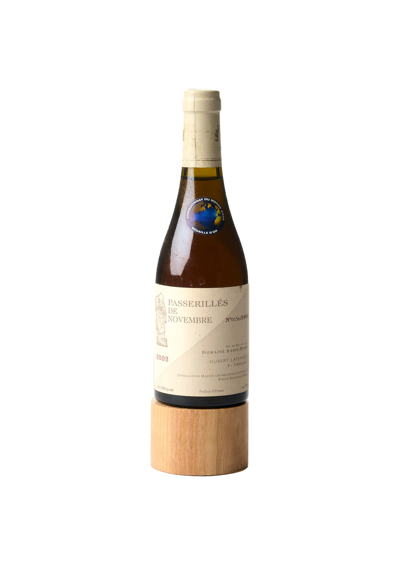 Domaine Saint-Denis Hubert Laferrère Domaine Saint-Denis Passerillés de Novembre 2002 50cl