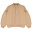 Zoe Zip Sweater - Beige gold