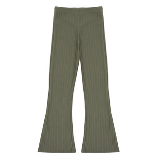 Jacky Sue JACKY PANTS - RIBBED OLIVE