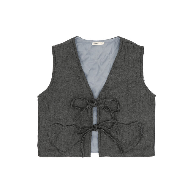 LOLA GILET - DENIM GREY