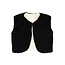 Jacky Sue ZAYA GILET - BLACK CREAM TEDDY