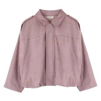 Jacky Sue Sasha Bomber - Pink Suede