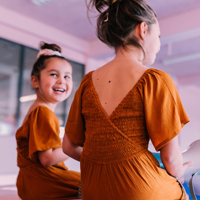 Luna Jumpsuit - Rust