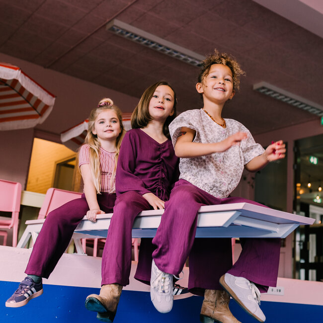 Anna Blouse - Grape Juice