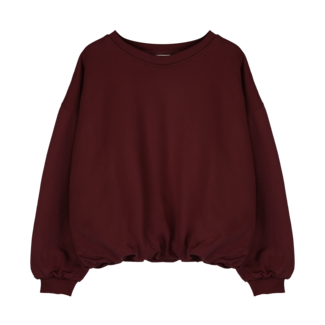 Jacky Sue Uma Balloon Sweater - Burgundy