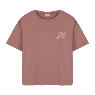 Jacky Sue Swirl Tee - Clay Pink