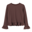 Bibi Top - Ribbed Chocolate