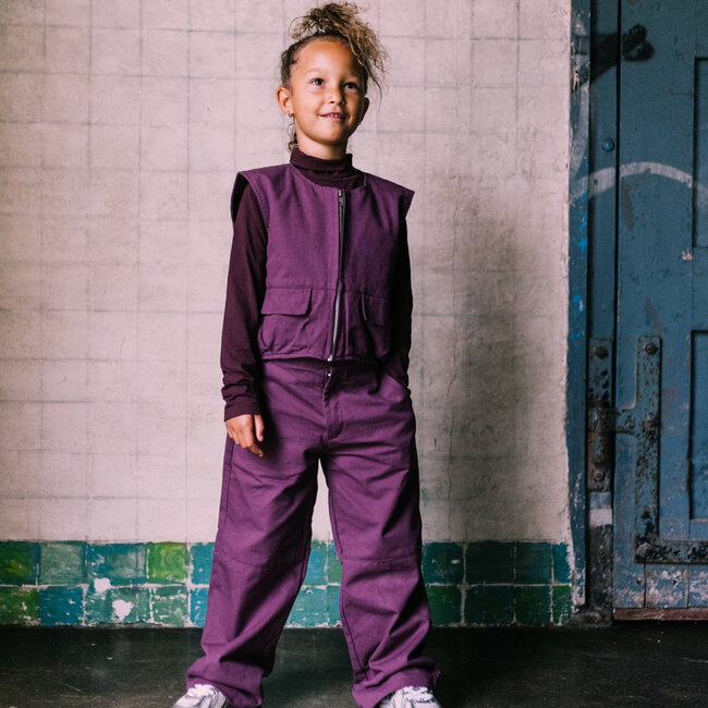 Lena Pants - Deep Burgundy