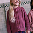 Lovi Hand Knitted Cardigan - Vintage Pink