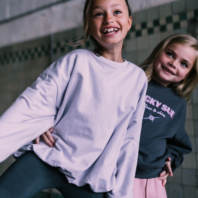 Uma Balloon Sweater - Misty Lilac