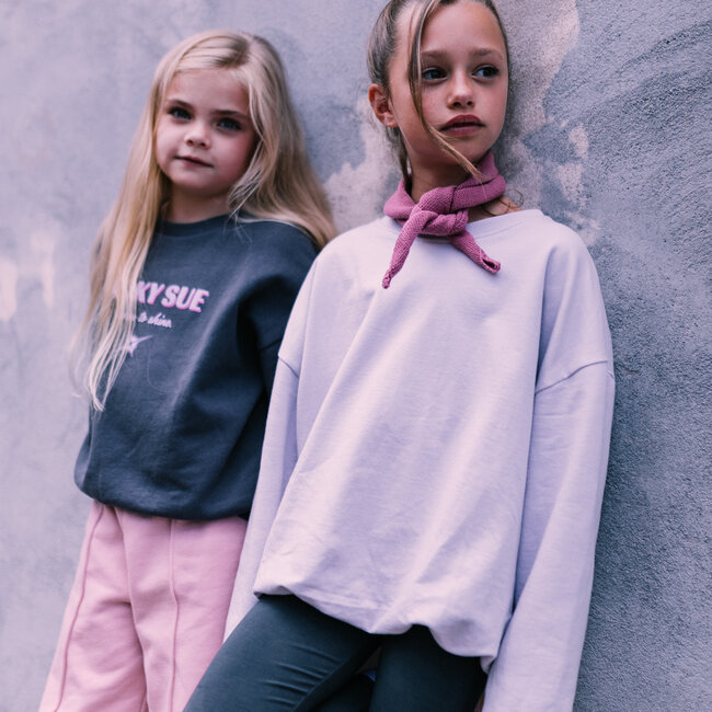 Uma Balloon Sweater - Misty Lilac