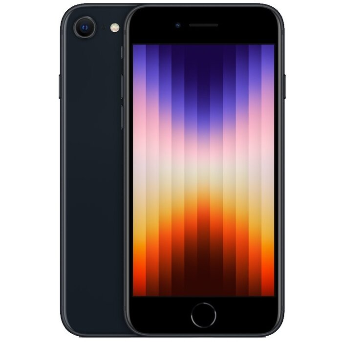 Apple iPhone SE 3 (2022) 256GB Zwart