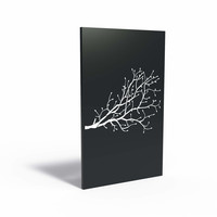 Aluminium paneel ‘Nature 8’ 110x5x180cm (OP=OP)