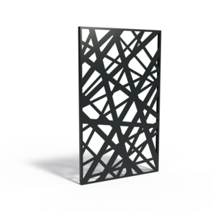 Aluminium paneel ‘Abstract 10’ 110x5x180cm