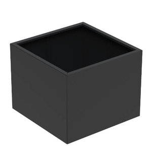 Aluminium plantenbak 100x100x80cm - Met bodem