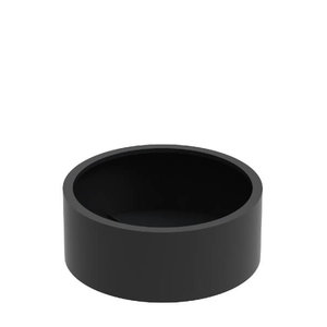 Aluminium plantenbak Ø100x40cm - Met bodem