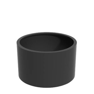Aluminium plantenbak Ø100x60cm - Met bodem