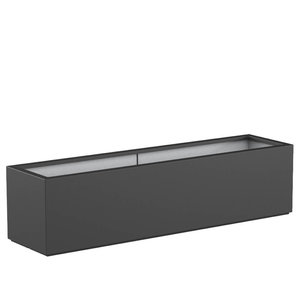 Polyester plantenbak 200x50x50cm - Met bodem