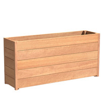Hardhouten plantenbak Sevilla 150x40x71,3cm - Met bodem