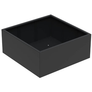 Aluminium plantenbak 140x140x60cm - Met bodem
