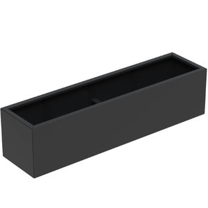 Aluminium plantenbak 200x50x50cm - Met bodem