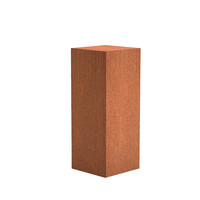 Cortenstaal sokkel 40x40x100cm