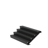 Aluminium trap B200xD96xH68 cm – 4 Treden