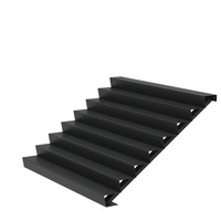 Aluminium trap B250xD192xH136 cm – 8 Treden