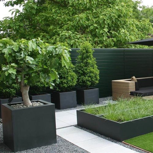 Aluminium plantenbak 200x100x40cm - Met bodem Aluminium plantenbak 200x100x40cm - Met bodem