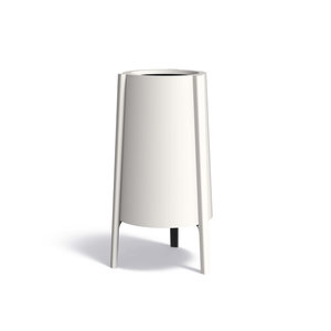 Aluminium bloempot 'Botan' Ø50x120cm - Met bodem