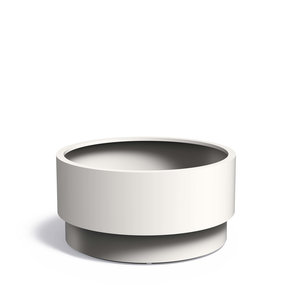 Aluminium bloempot 'Extend' Ø120x60cm - Met bodem