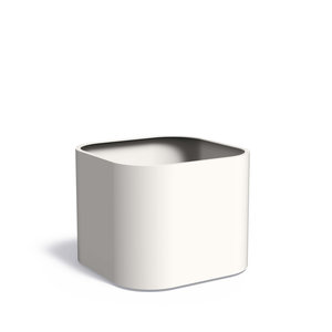 Aluminium plantenbak 'Tonic' 90x90x72cm - Met bodem