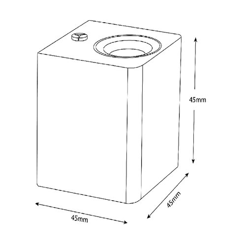 Suslight Wandlamp Suslight Mini Square 24V