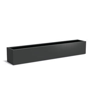 Aluminium plantenbak 300x50x50cm - Met bodem