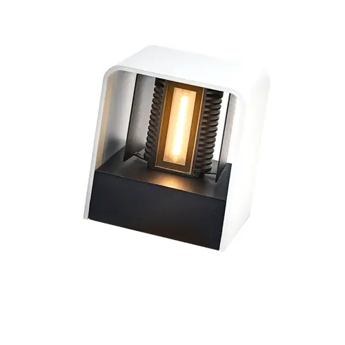 Suslight Wandlamp Suslight Square White 230V