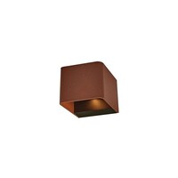 Wandlamp Square Rust 24V