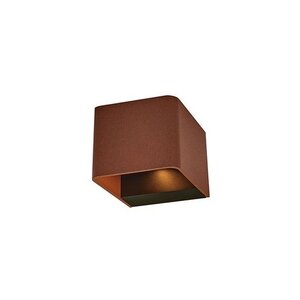 Suslight Wandlamp Square Rust 24V