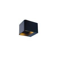 Wandlamp Square Black 230V