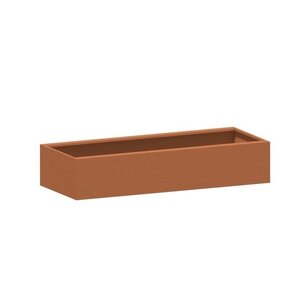 HTDesign (Eigen merk) Cortenstaal plantenbak 200x70x40cm - Zonder bodem