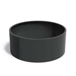 Aluminium plantenbak Ø200x80cm - Zonder bodem