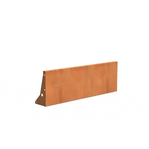 Cortenstaal keerwand 150x5x50cm