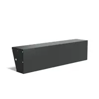 Aluminium met zitrand 200x40x50cm